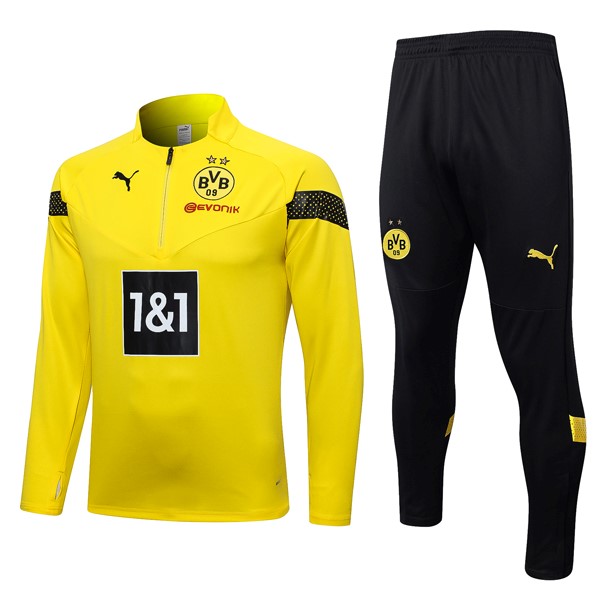 Survetement Training Dortmund 2022-23 Jaune Noir